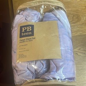 PB Teen Tiedye Sheet Set - Full Sz